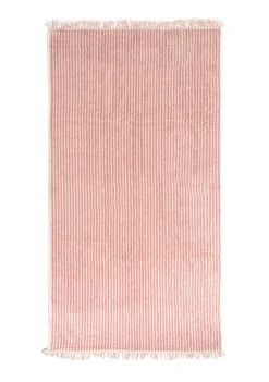 Business & Pleasure Co. The Beach Towel - Lauren'S Pink Stripe