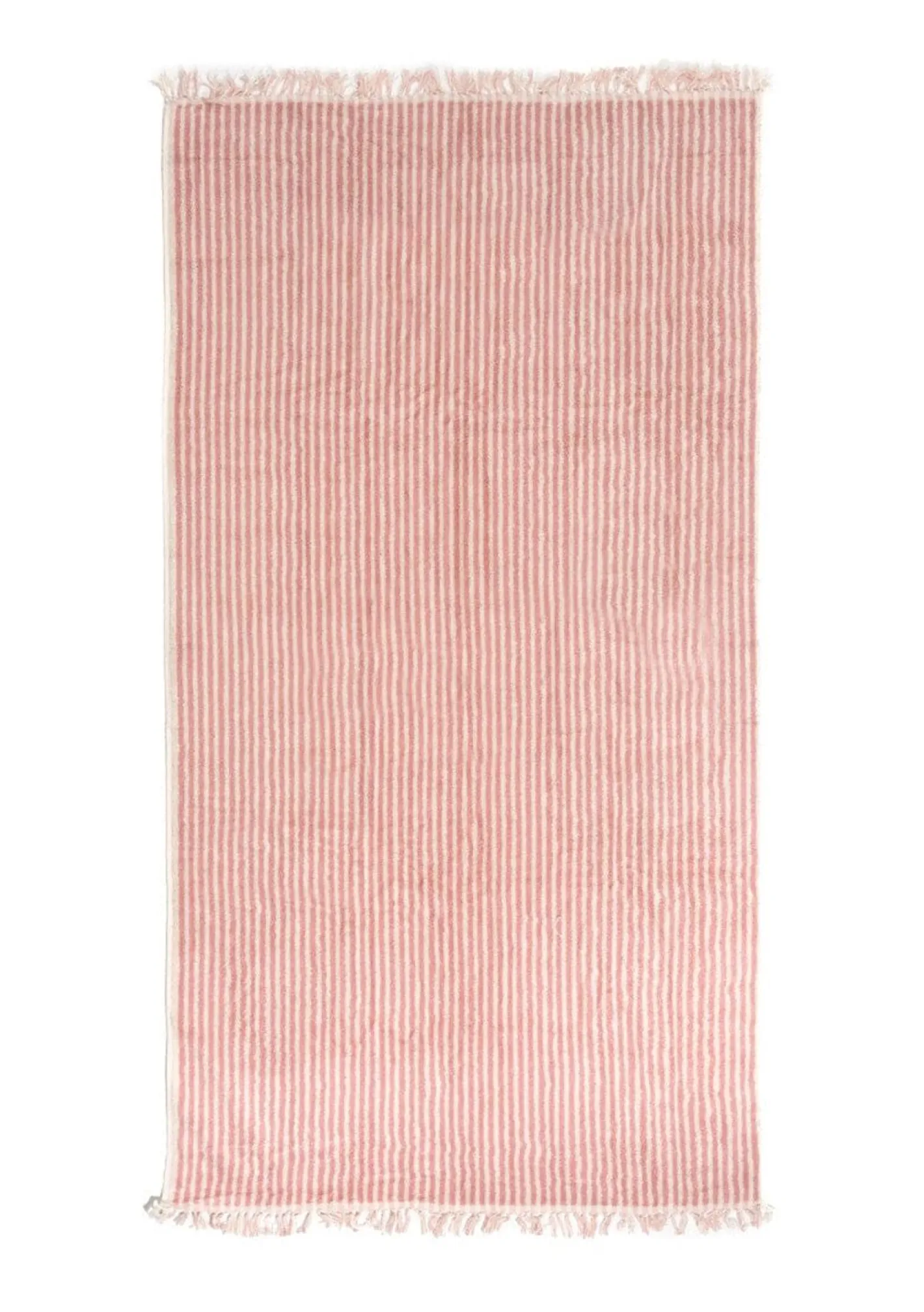 Business & Pleasure Co. The Beach Towel - Lauren'S Pink Stripe