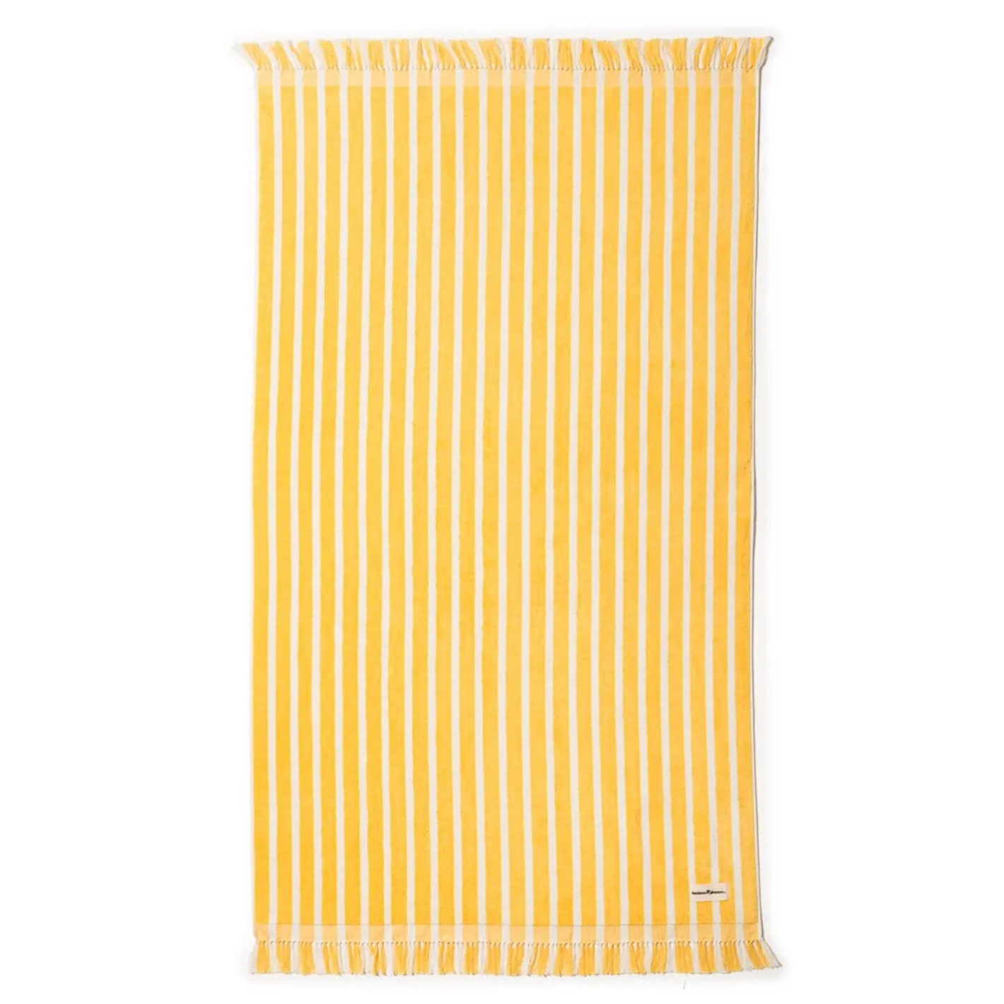 Business & Pleasure Co. The Beach Towel - Monaco Mimosa Stripe