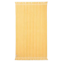 Business & Pleasure Co. The Beach Towel - Monaco Mimosa Stripe