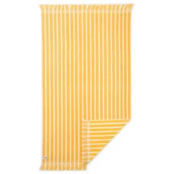 Business & Pleasure Co. The Beach Towel - Monaco Mimosa Stripe