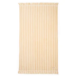 Business & Pleasure Co. The Beach Towel - Monaco Natural Stripe