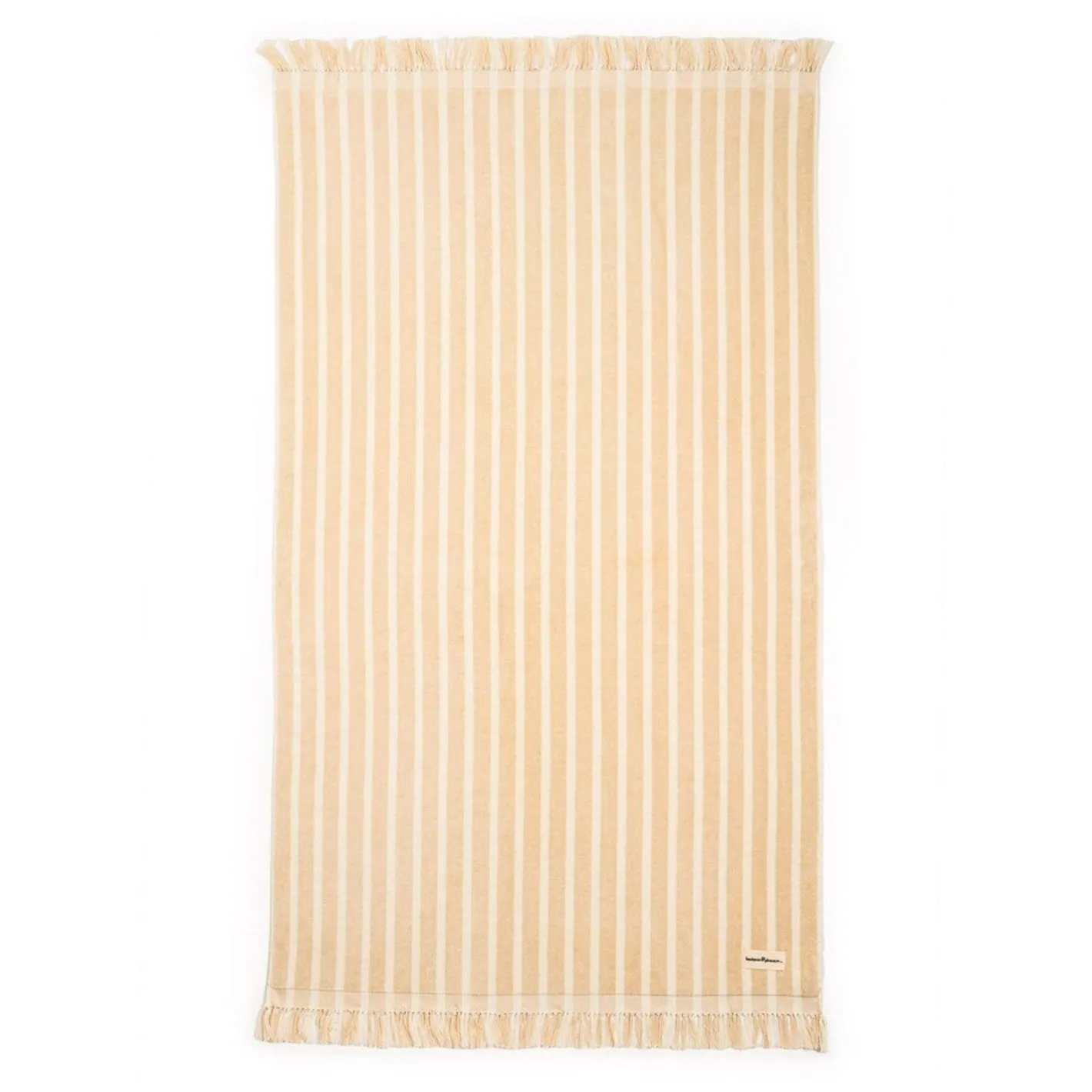 Business & Pleasure Co. The Beach Towel - Monaco Natural Stripe