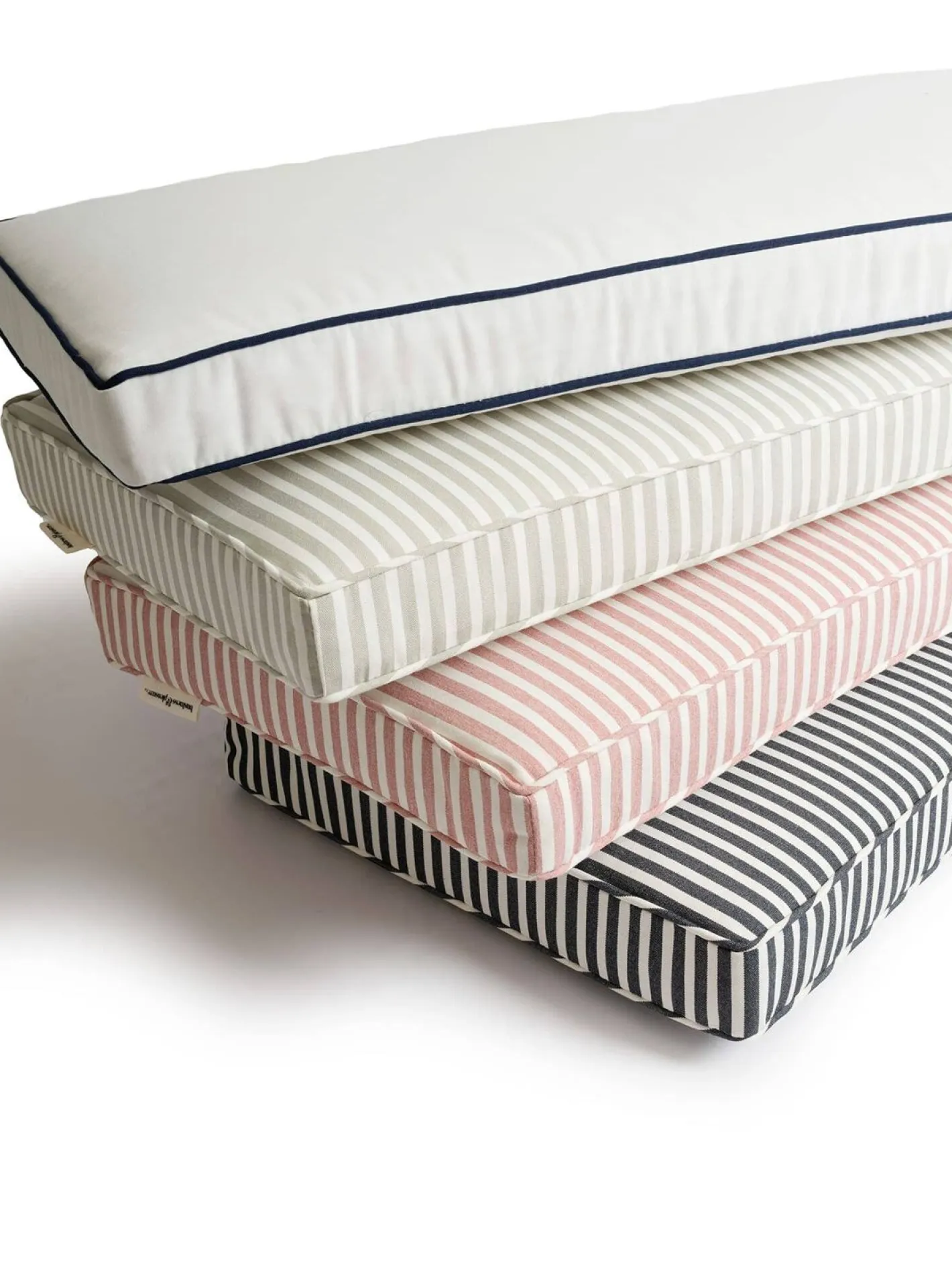 Business & Pleasure Co. The Bench Pillow - Lauren'S Navy Stripe