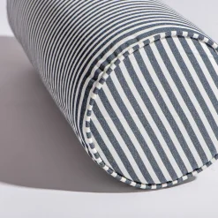 Business & Pleasure Co. The Bolster Pillow - Laurens Navy Stripe