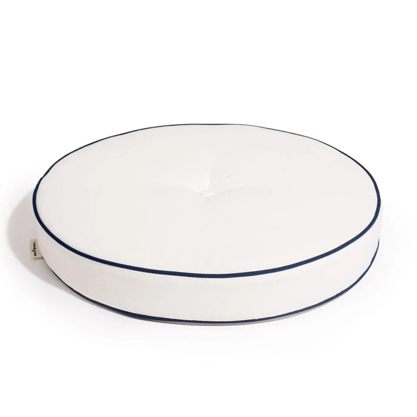 Business & Pleasure Co. The Circular Pillow - Rivie White