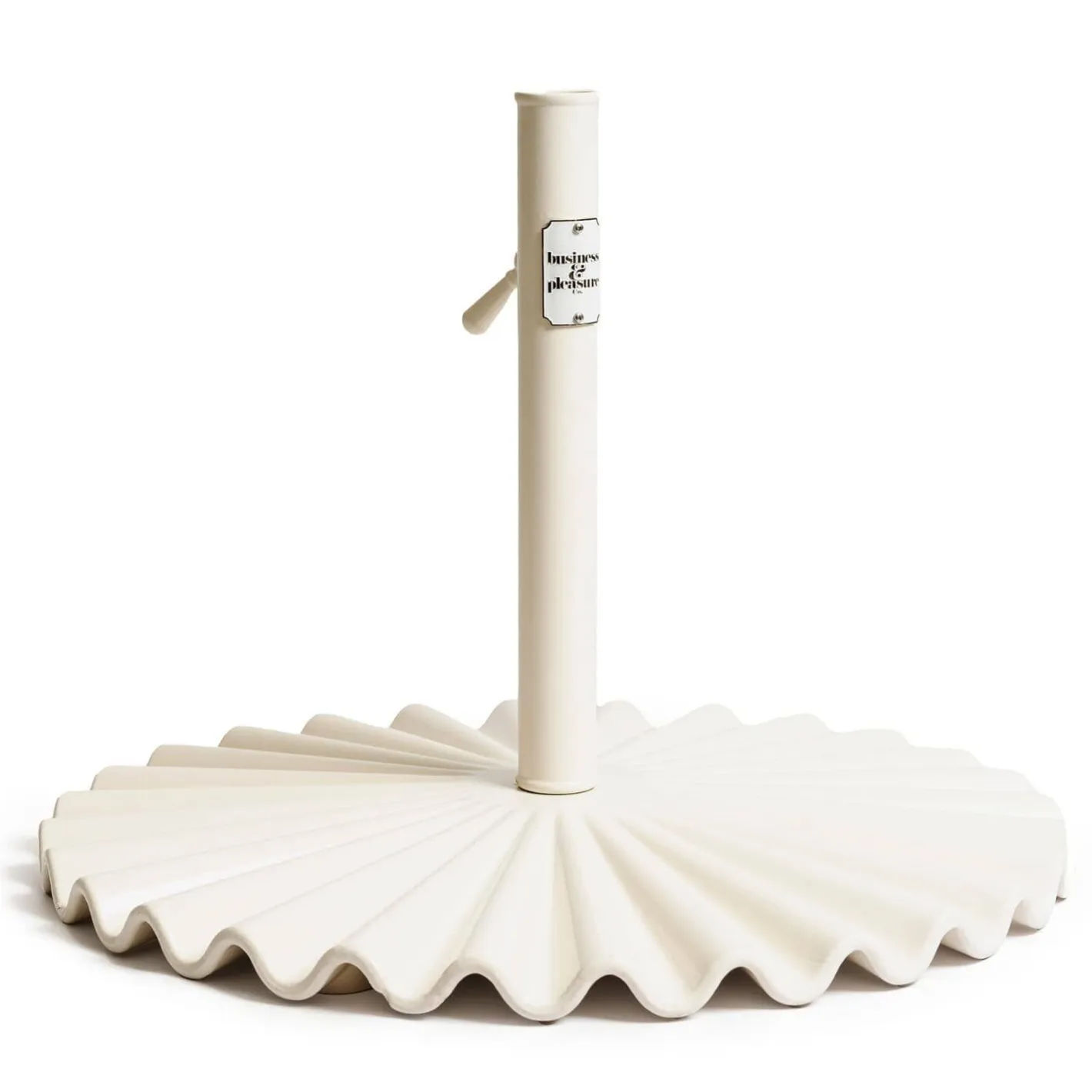 Business & Pleasure Co. The Clamshell Base - Antique White
