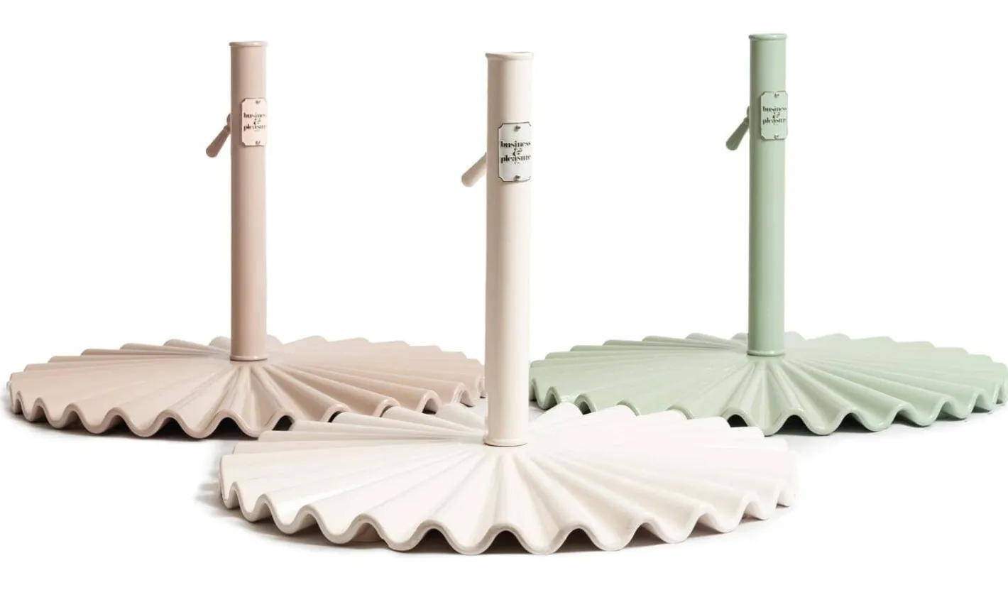 Business & Pleasure Co. The Clamshell Base - Antique White