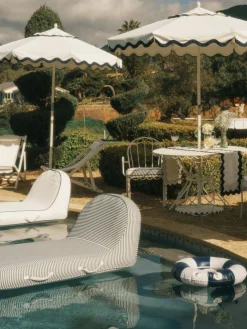 Business & Pleasure Co. The Classic Pool Float - Large - Rivie White