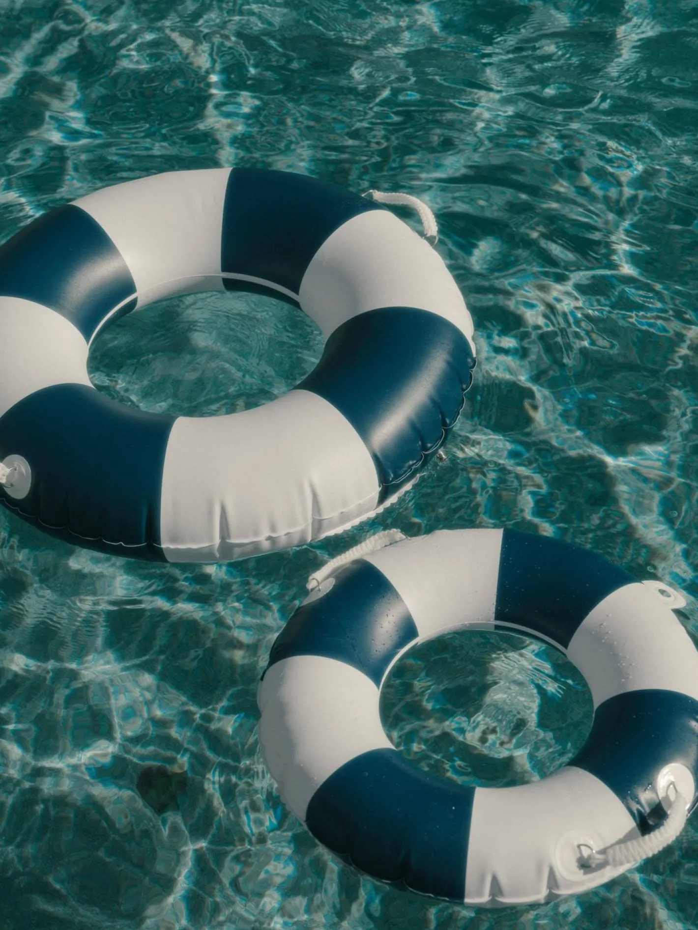 Business & Pleasure Co. The Classic Pool Float - Small - Rivie White