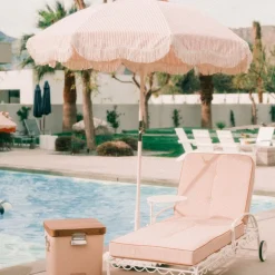 Business & Pleasure Co. The Club Umbrella - Lauren'S Pink Stripe