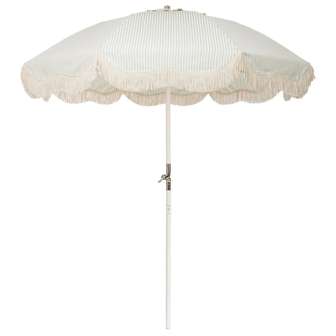 Business & Pleasure Co. The Club Umbrella - Lauren'S Sage Stripe