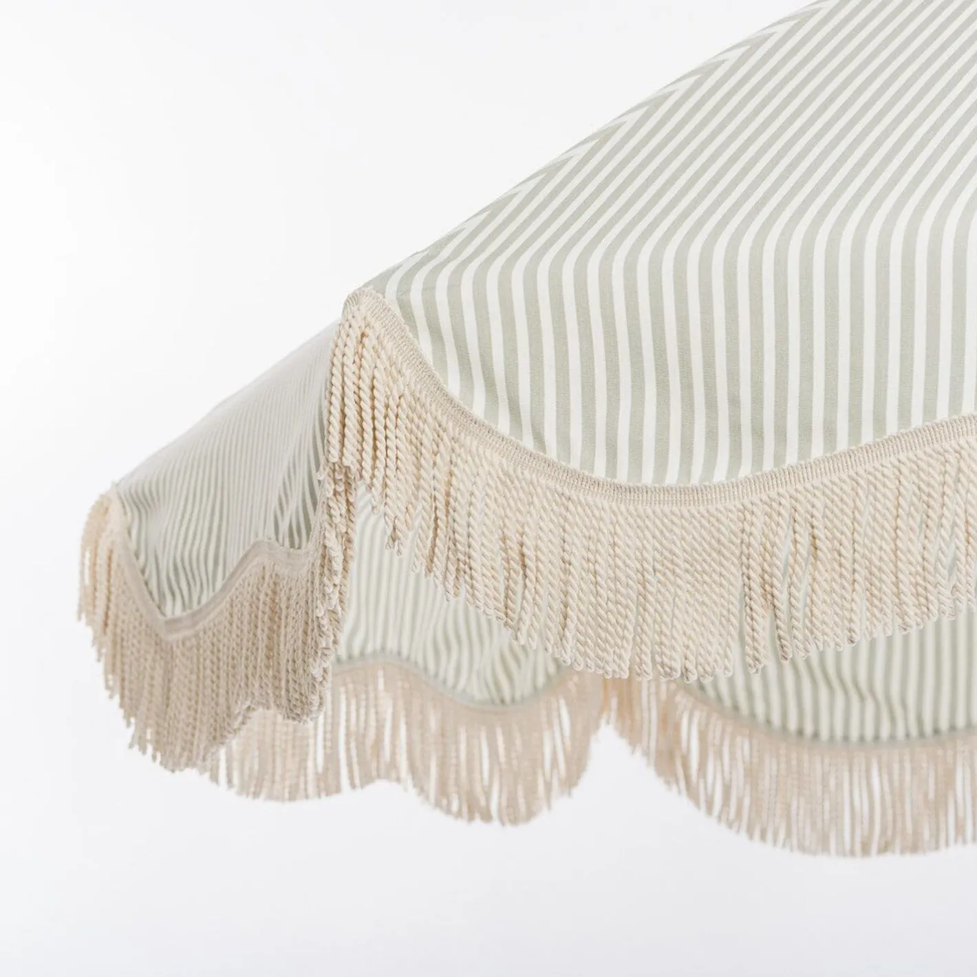 Business & Pleasure Co. The Club Umbrella - Lauren'S Sage Stripe