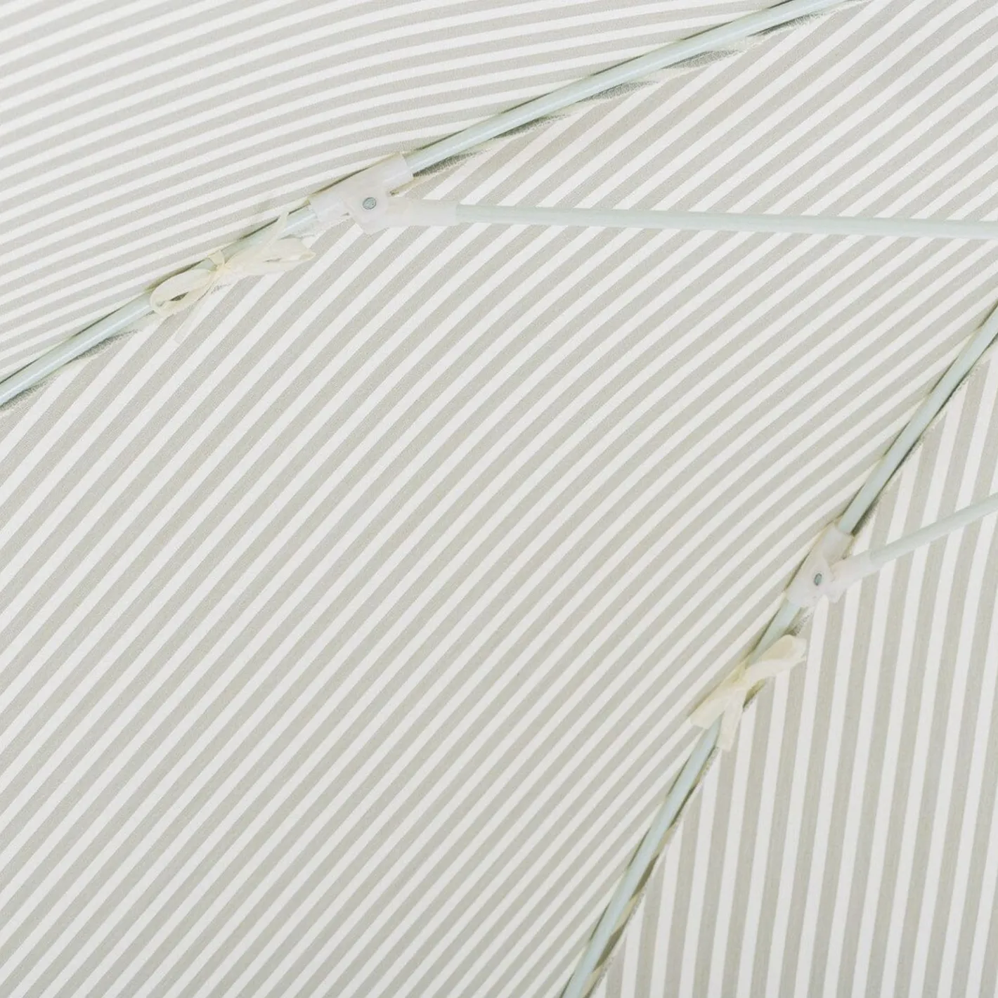 Business & Pleasure Co. The Club Umbrella - Lauren'S Sage Stripe