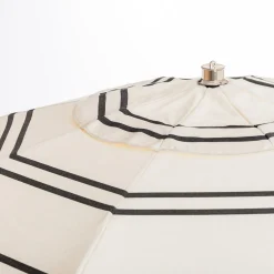 Business & Pleasure Co. The Club Umbrella - Malibu Black Stripe