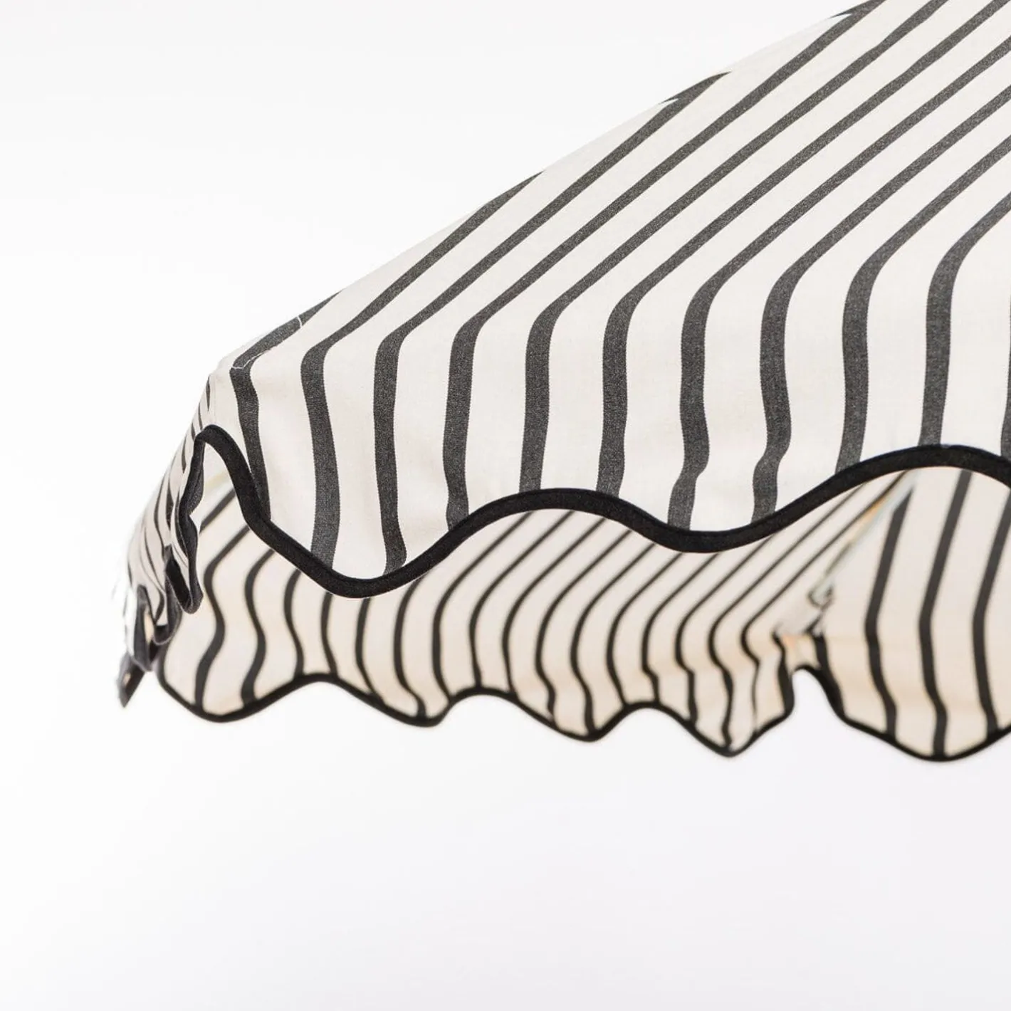 Business & Pleasure Co. The Club Umbrella - Monaco Black Stripe