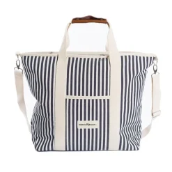 Business & Pleasure Co. The Cooler Tote Bag - Lauren'S Navy Stripe