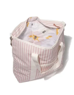 Business & Pleasure Co. The Cooler Tote Bag - Lauren'S Pink Stripe
