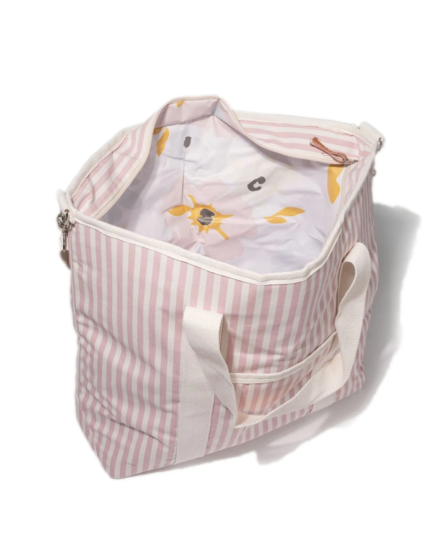 Business & Pleasure Co. The Cooler Tote Bag - Lauren'S Pink Stripe