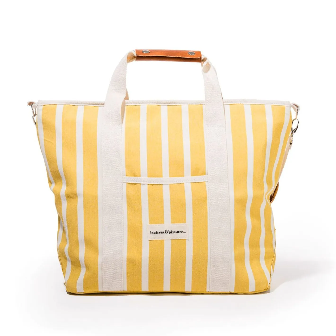 Business & Pleasure Co. The Cooler Tote Bag - Monaco Mimosa Stripe