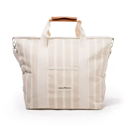 Business & Pleasure Co. The Cooler Tote Bag - Monaco Natural Stripe