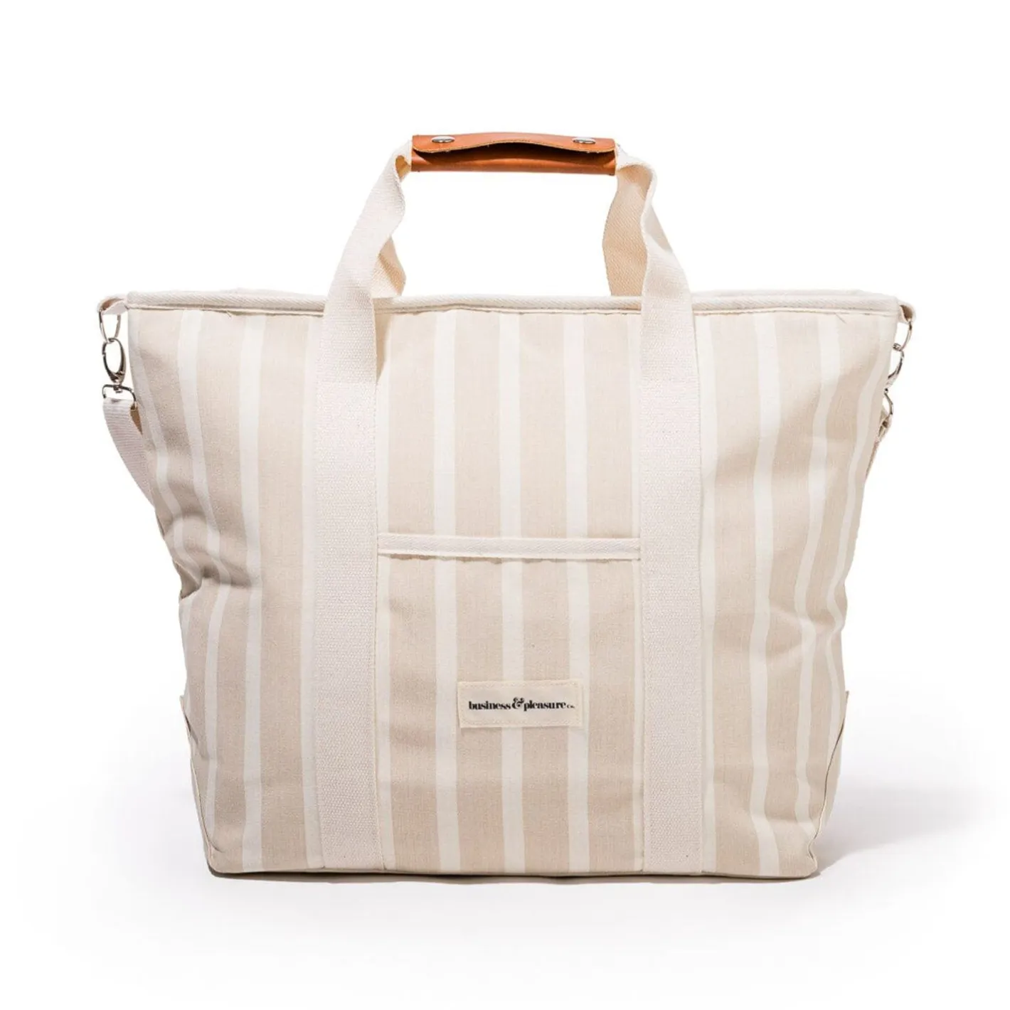 Business & Pleasure Co. The Cooler Tote Bag - Monaco Natural Stripe