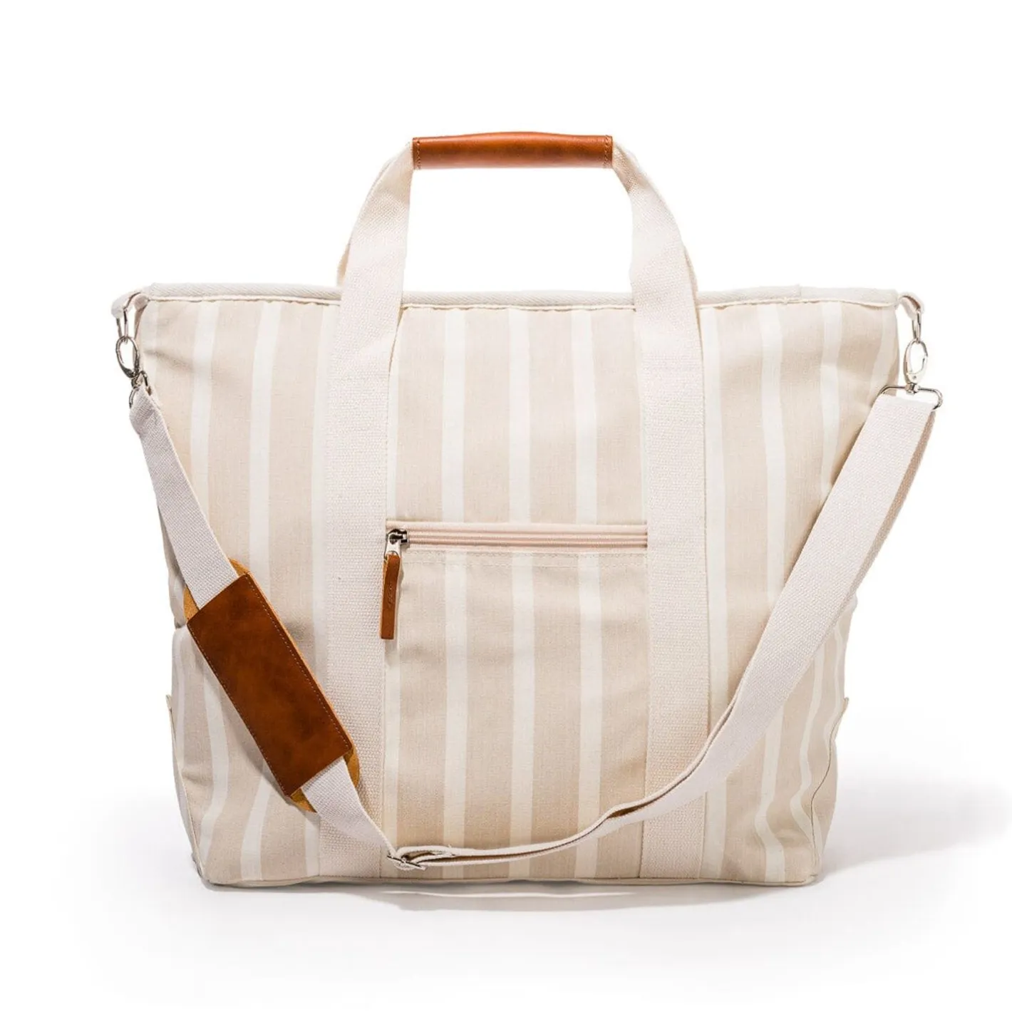 Business & Pleasure Co. The Cooler Tote Bag - Monaco Natural Stripe