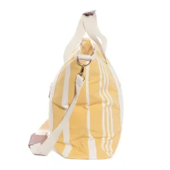 Business & Pleasure Co. The Cooler Tote Bag - Vintage Yellow Stripe