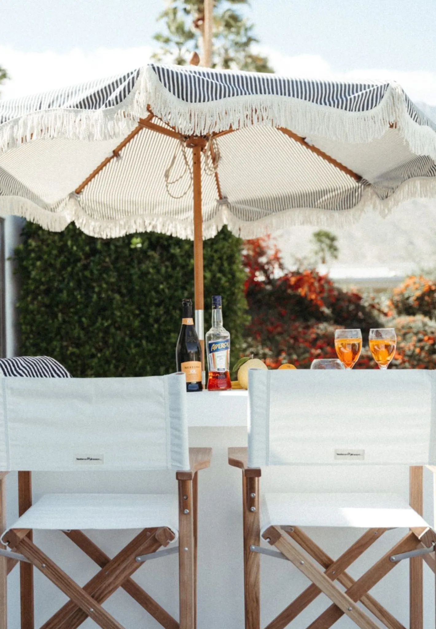 Business & Pleasure Co. The Directors Chair - Bar Height - Antique White