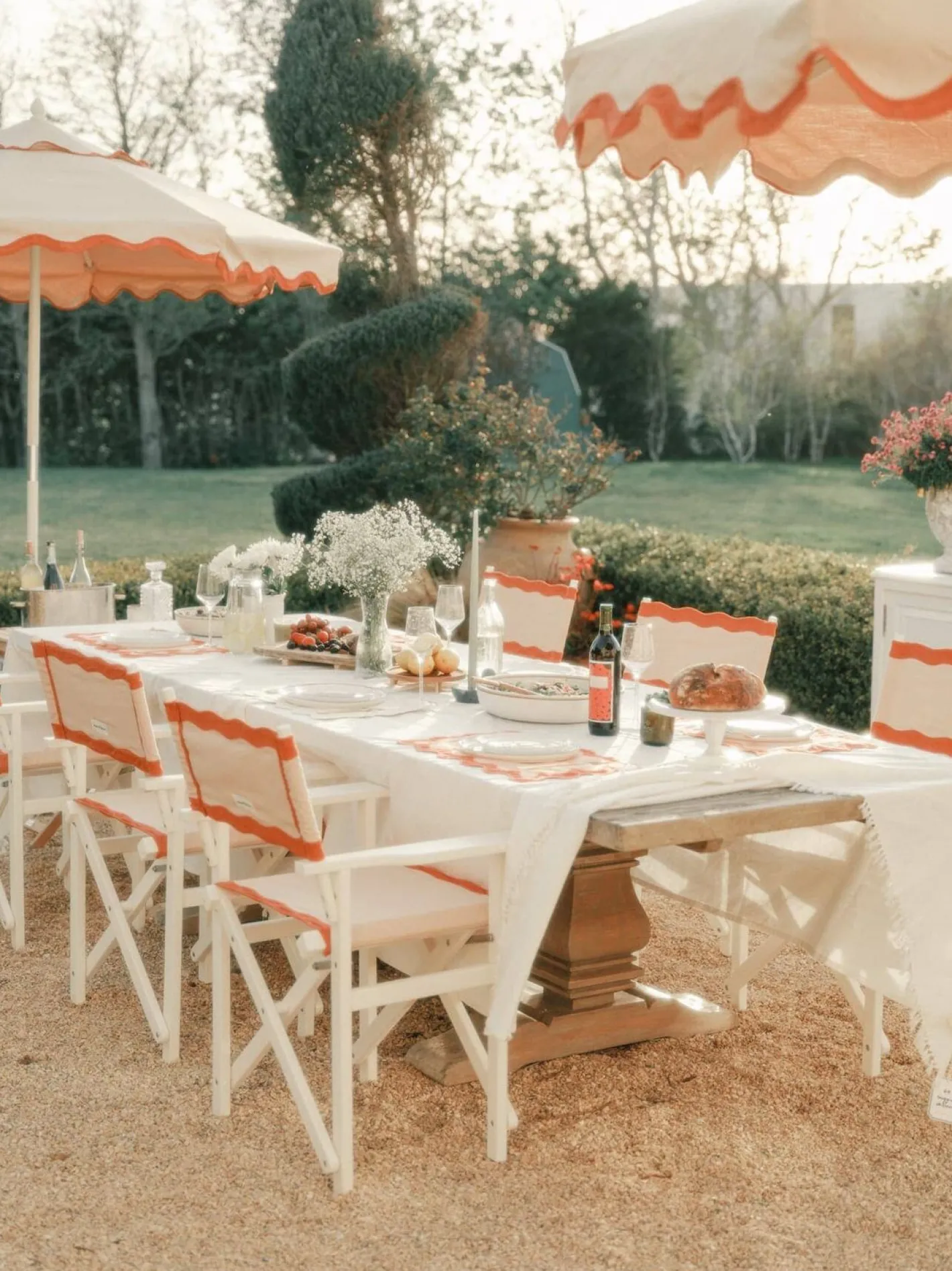 Business & Pleasure Co. The Directors Chair - Table Height - Rivie Pink