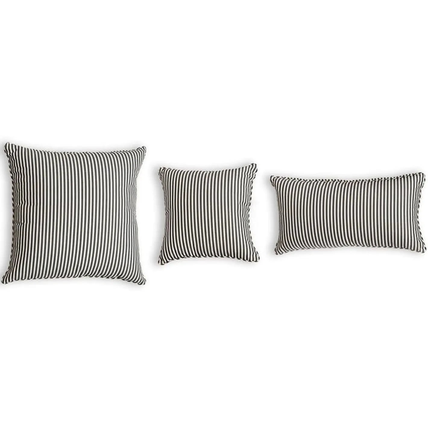 Business & Pleasure Co. The Euro Throw Pillow - Lauren'S Navy Stripe