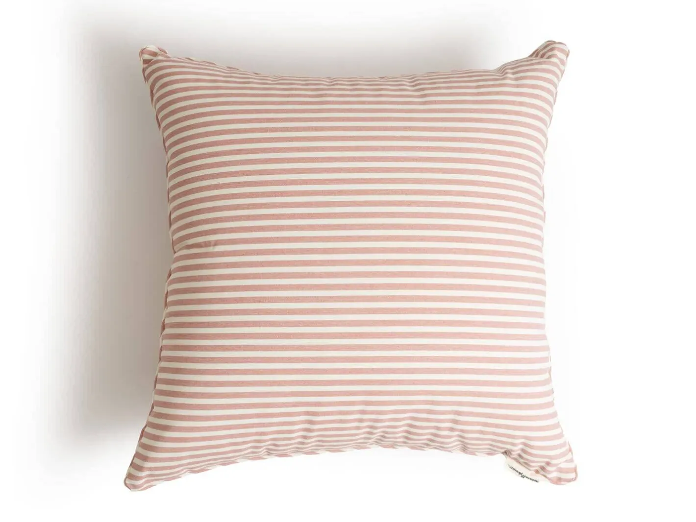 Business & Pleasure Co. The Euro Throw Pillow - Lauren'S Pink Stripe