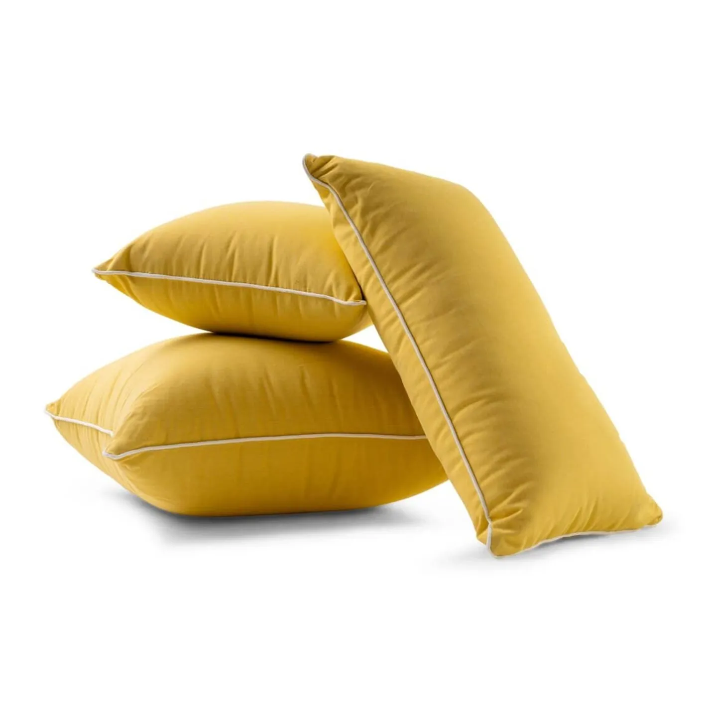 Business & Pleasure Co. The Euro Throw Pillow - Rivie Mimosa