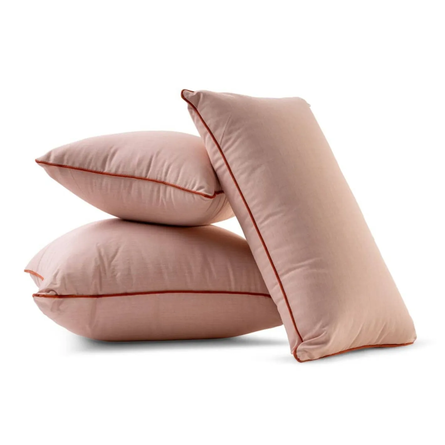 Business & Pleasure Co. The Euro Throw Pillow - Rivie Pink
