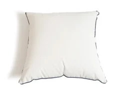 Business & Pleasure Co. The Euro Throw Pillow - Rivie White