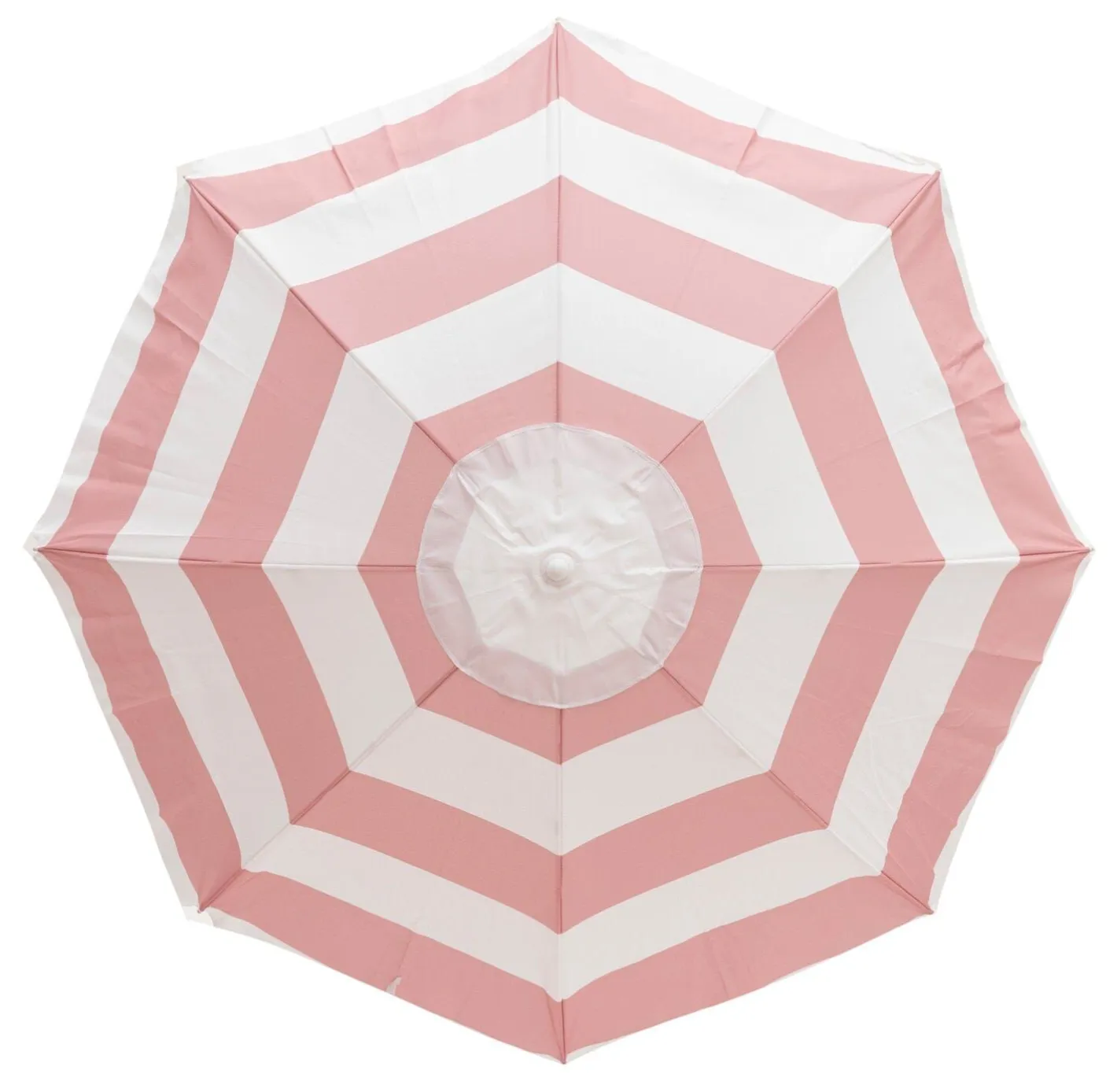 Business & Pleasure Co. The Family Beach Umbrella - Pink Capri Stripe