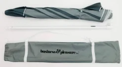 Business & Pleasure Co. The Family Beach Umbrella - 70'S Panel Green