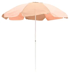 Business & Pleasure Co. The Family Beach Umbrella - 70'S Panel Sand Pink