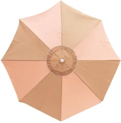 Business & Pleasure Co. The Family Beach Umbrella - 70'S Panel Sand Pink