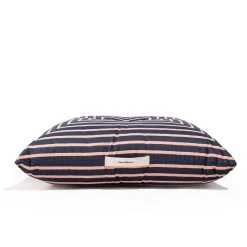 Business & Pleasure Co. The Floor Pillow - Monaco Navy And Pink Stripe