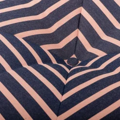 Business & Pleasure Co. The Floor Pillow - Monaco Navy And Pink Stripe