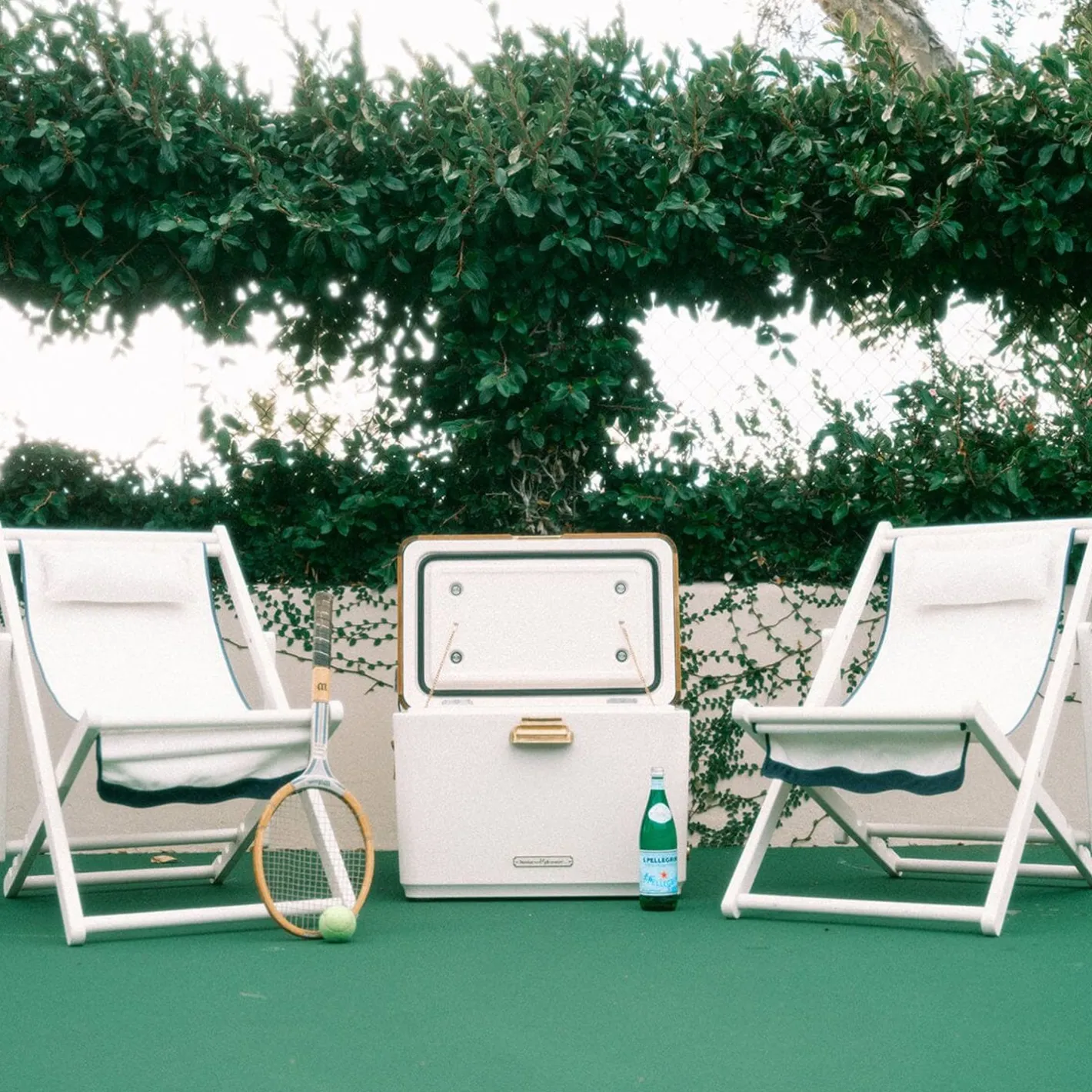 Business & Pleasure Co. The Hemingway Cooler - Antique White - 55 Quarts