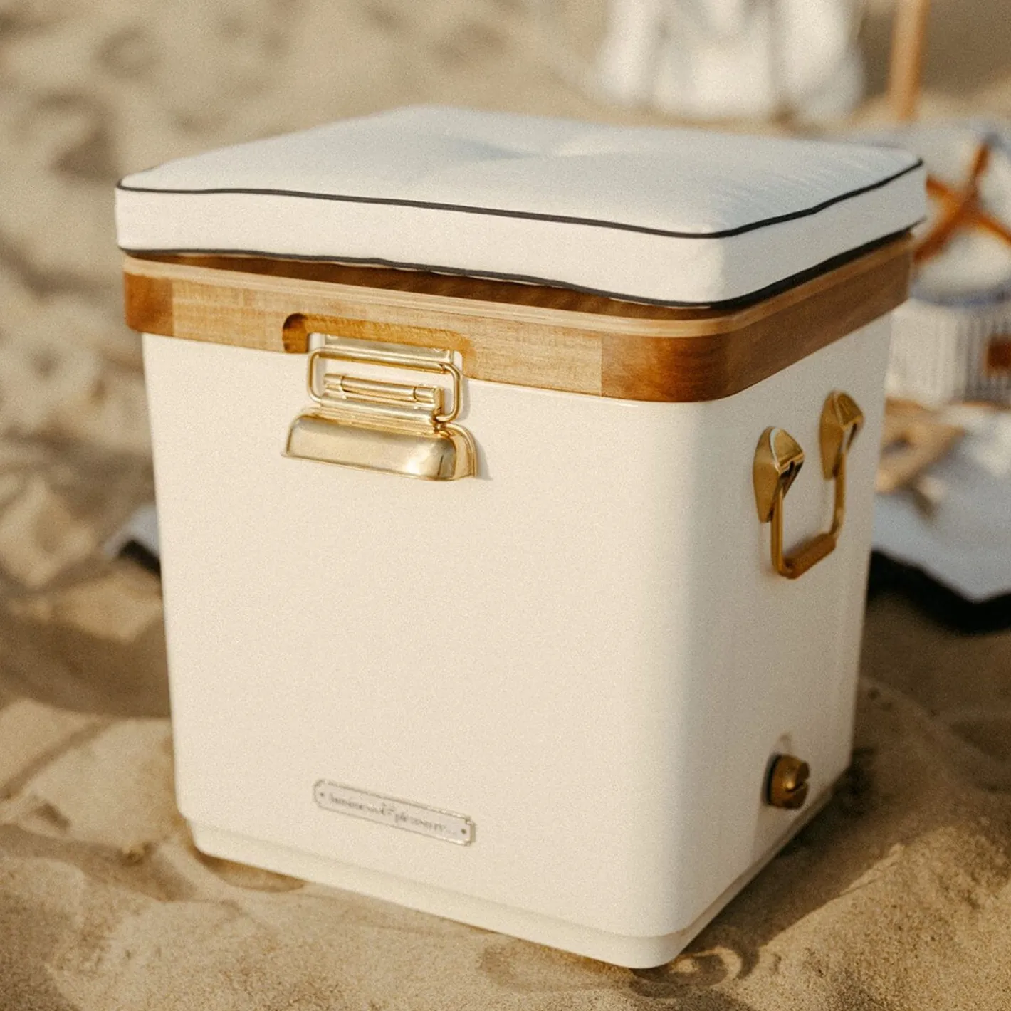 Business & Pleasure Co. The Hemingway Cooler - Antique White - 35 Quarts