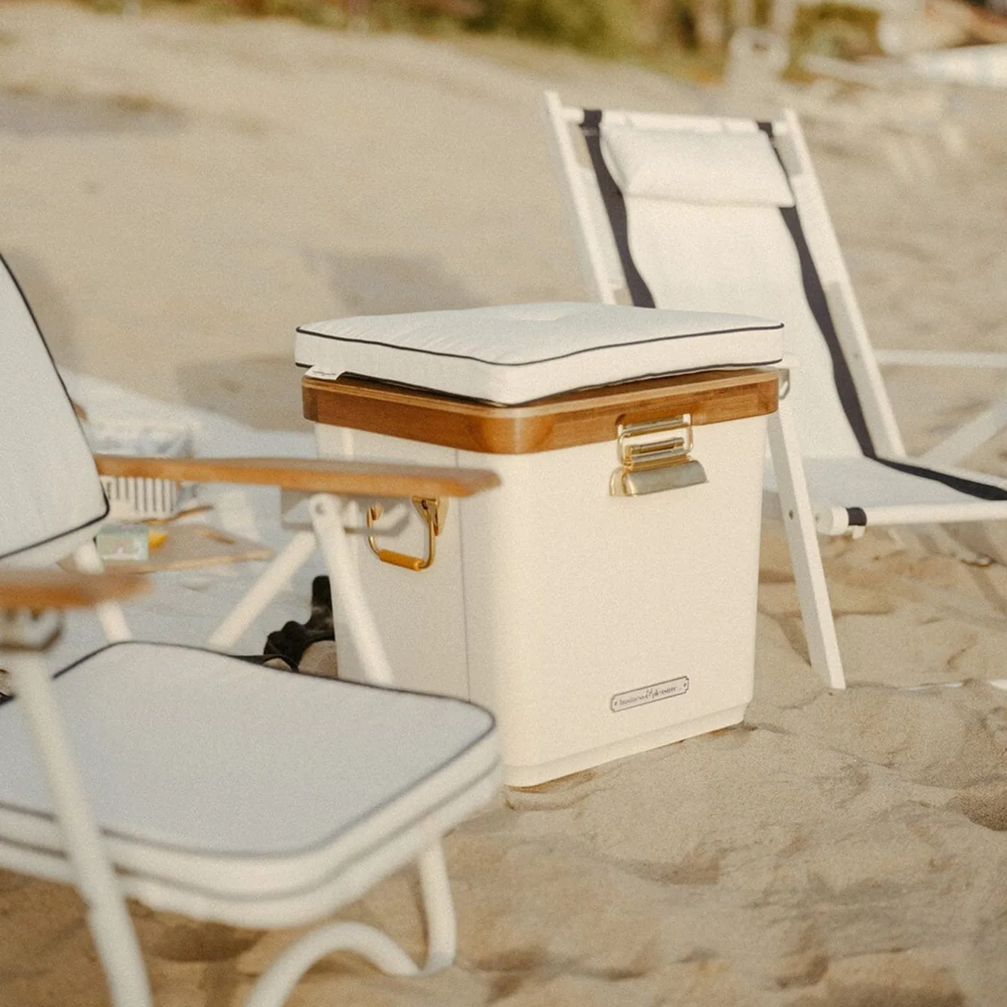 Business & Pleasure Co. The Hemingway Cooler - Antique White - 35 Quarts