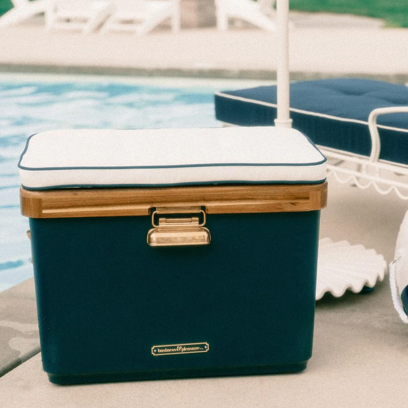 Business & Pleasure Co. The Hemingway Cooler - Boathouse Navy - 55 Quarts