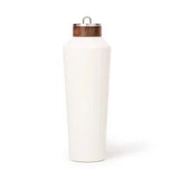 Business & Pleasure Co. The Hemingway Drinkware - Flask - Antique White - 25 Oz