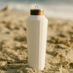 Business & Pleasure Co. The Hemingway Drinkware - Flask - Antique White - 25 Oz