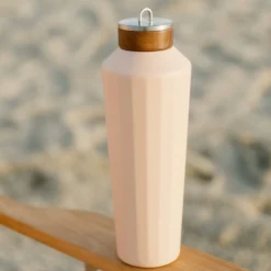 Business & Pleasure Co. The Hemingway Drinkware - Flask - Dusty Pink - 25 Oz