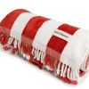 Business & Pleasure Co. The Holiday Beach Blanket - Le Sirenuse Capri Stripe