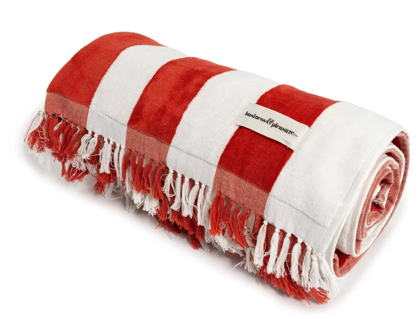 Business & Pleasure Co. The Holiday Beach Blanket - Le Sirenuse Capri Stripe